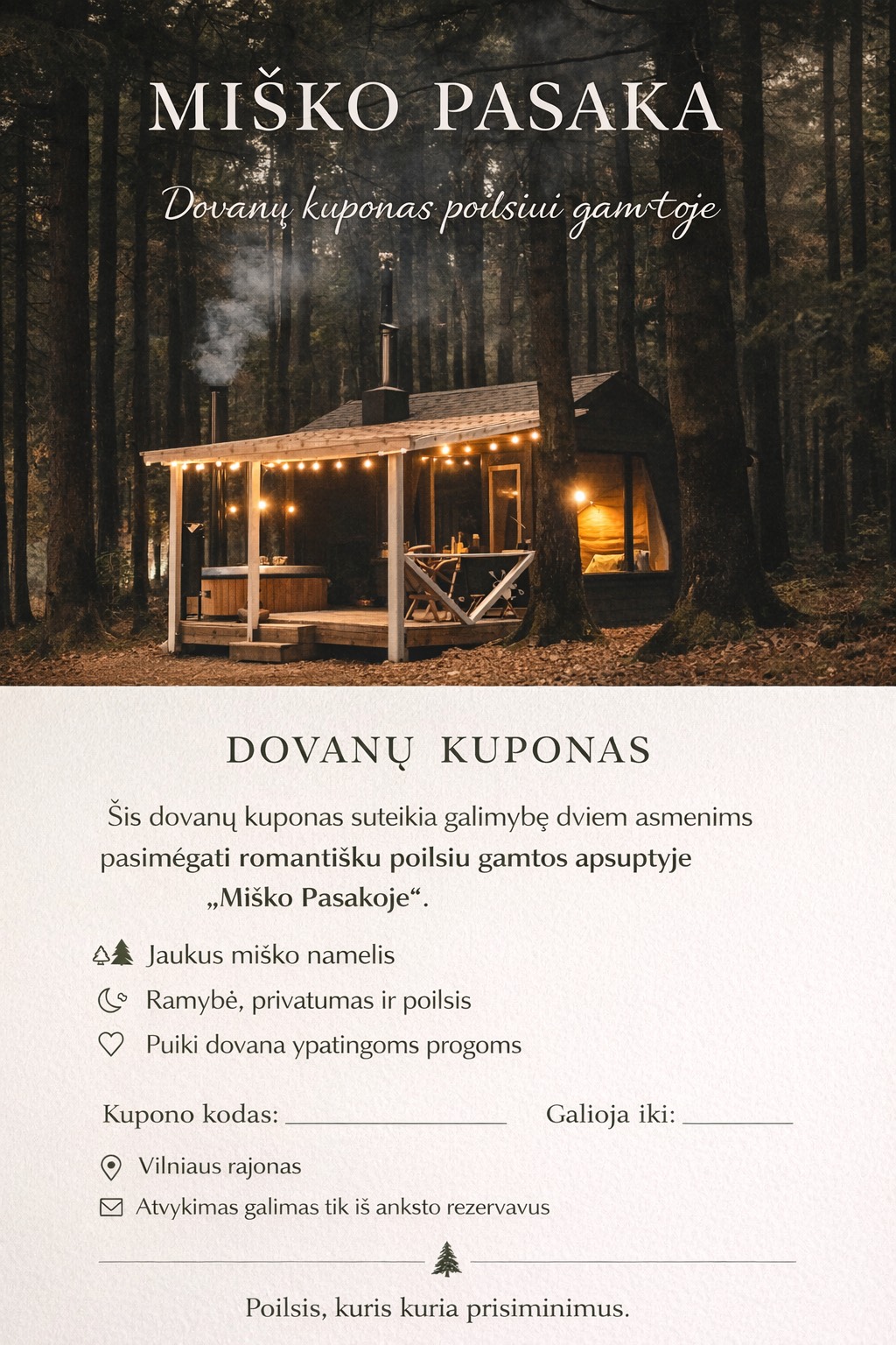 Dovanų kuponas